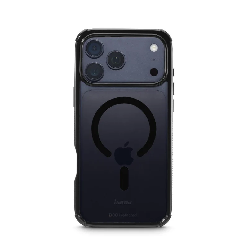 Hama Extreme Protect Hülle iPhone17 Pro Max MagSafe Schwarz