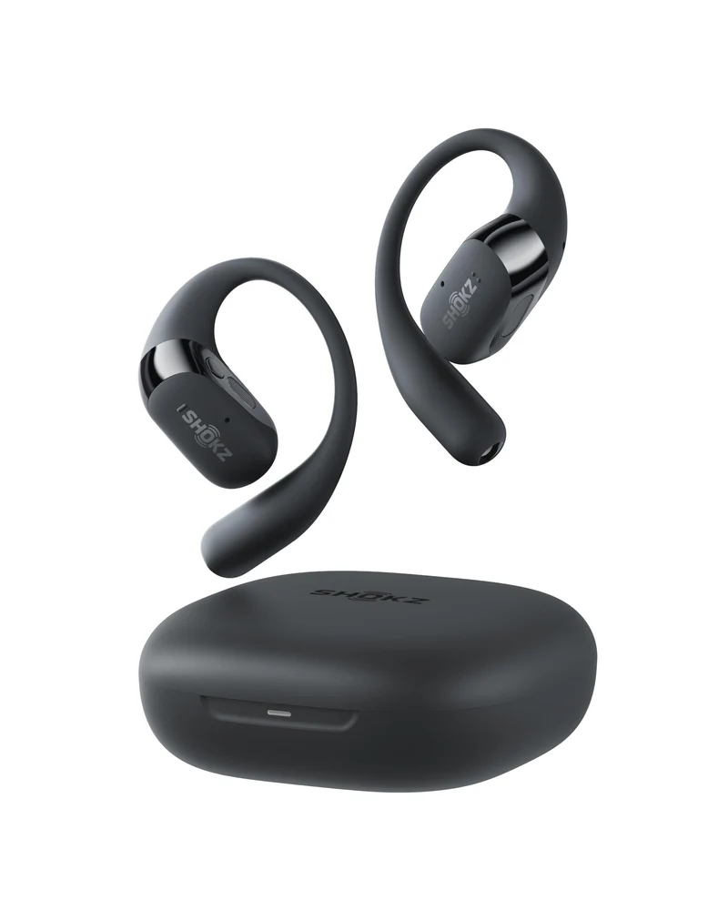 Shokz OpenFit 2+ Open-Ear Kopfhörer schwarz Bluetooth