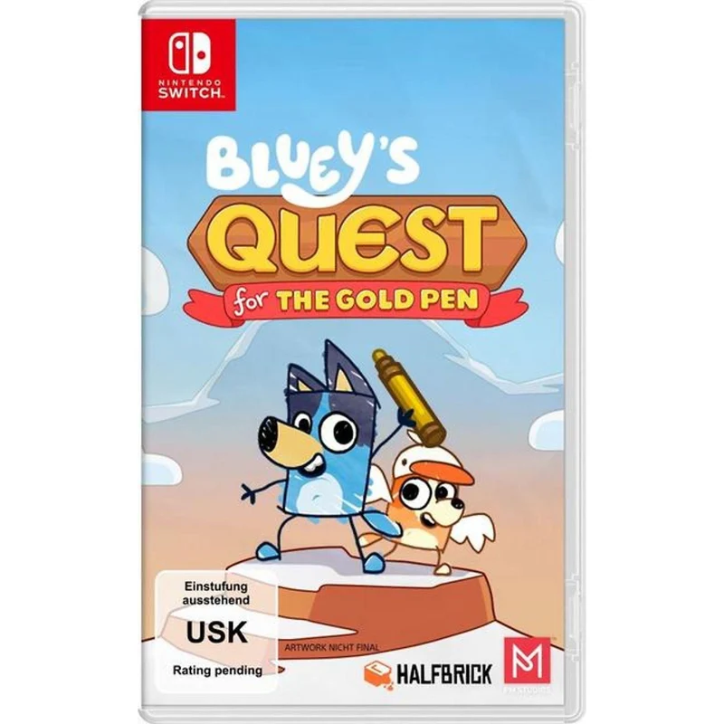 PM Studios - Bluey's Quests for the Gold Pen - Switch-Spiel