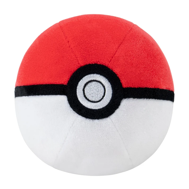 Pokémon PKW3539 Pokéball Plüsch 12,5 cm, offiziell