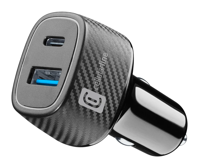 Cellularline Car Multipower Ultra Kfz-Ladegerät USB-C 30W
