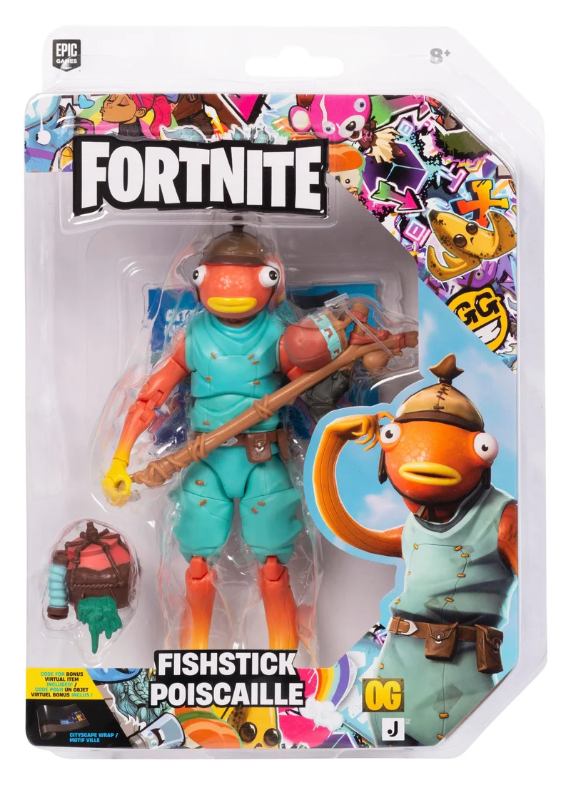 Fishstick Spielfigur 15 cm Fortnite detailreich
