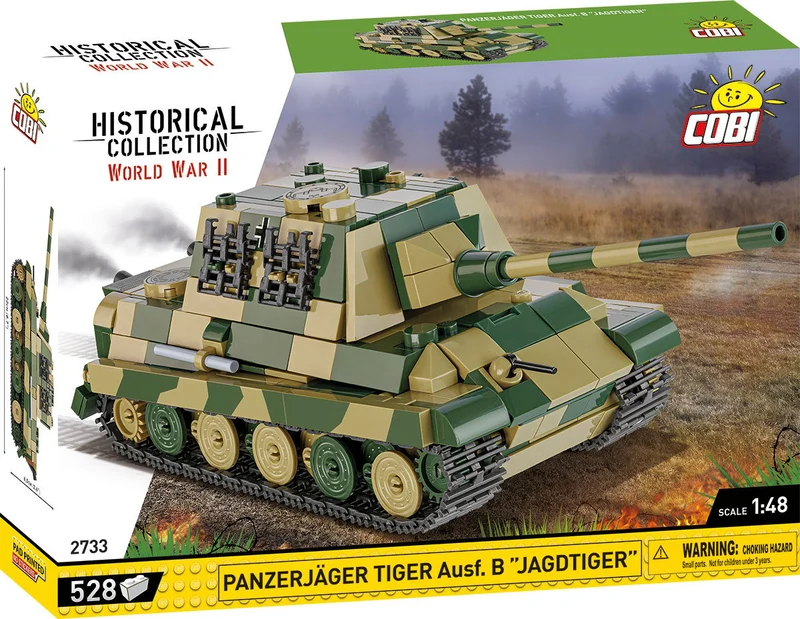 COBI Panzerjäger Tiger Ausf. B Jagdtiger Modell 1:48 22 cm