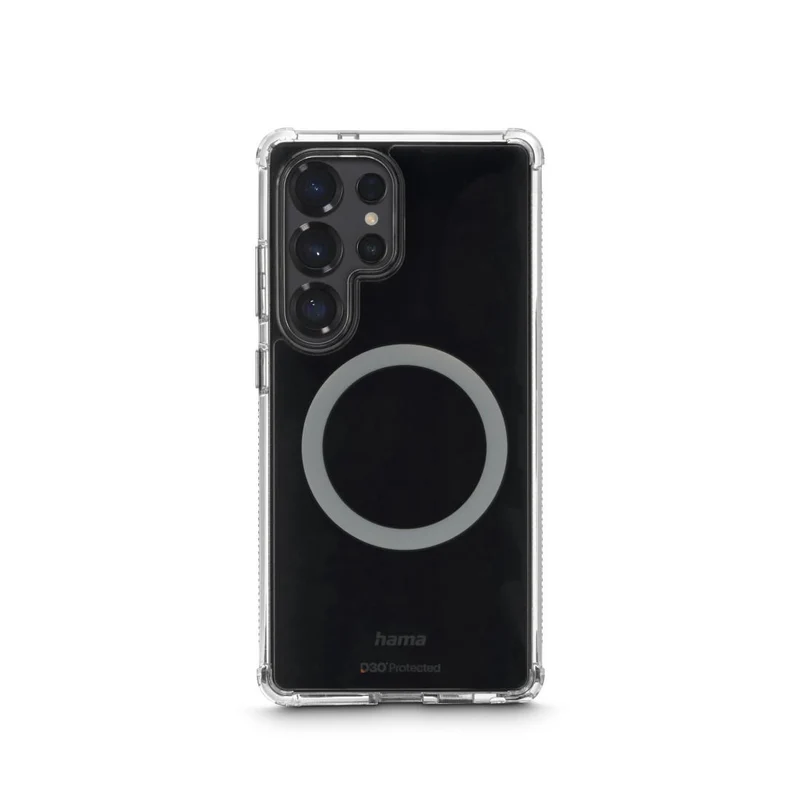 Hama Extreme Protect Hülle S25 Ultra D3O Qi2 transparent