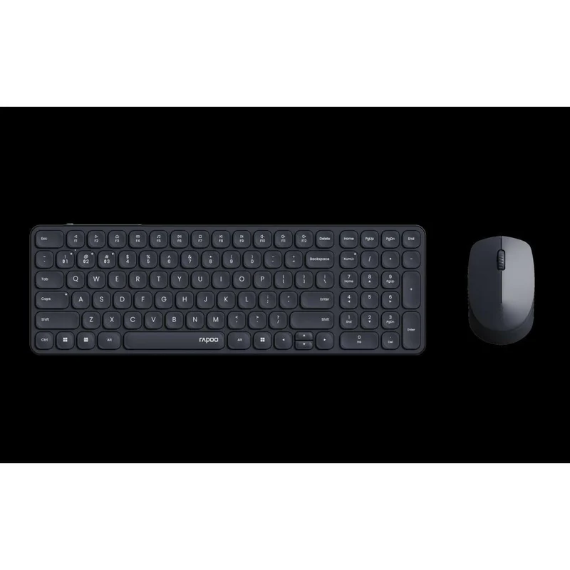 Rapoo 9310M Kabelloses Deskset, 2400 DPI, Ultrahochflach