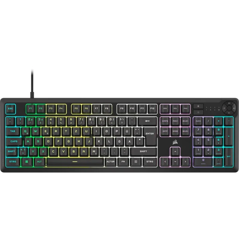 Corsair K55 CORE RGB Gaming-Tastatur – Membran