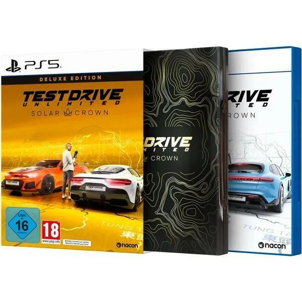 Test Drive Unlimited Solar Crown Deluxe Edition PS5 Spiel