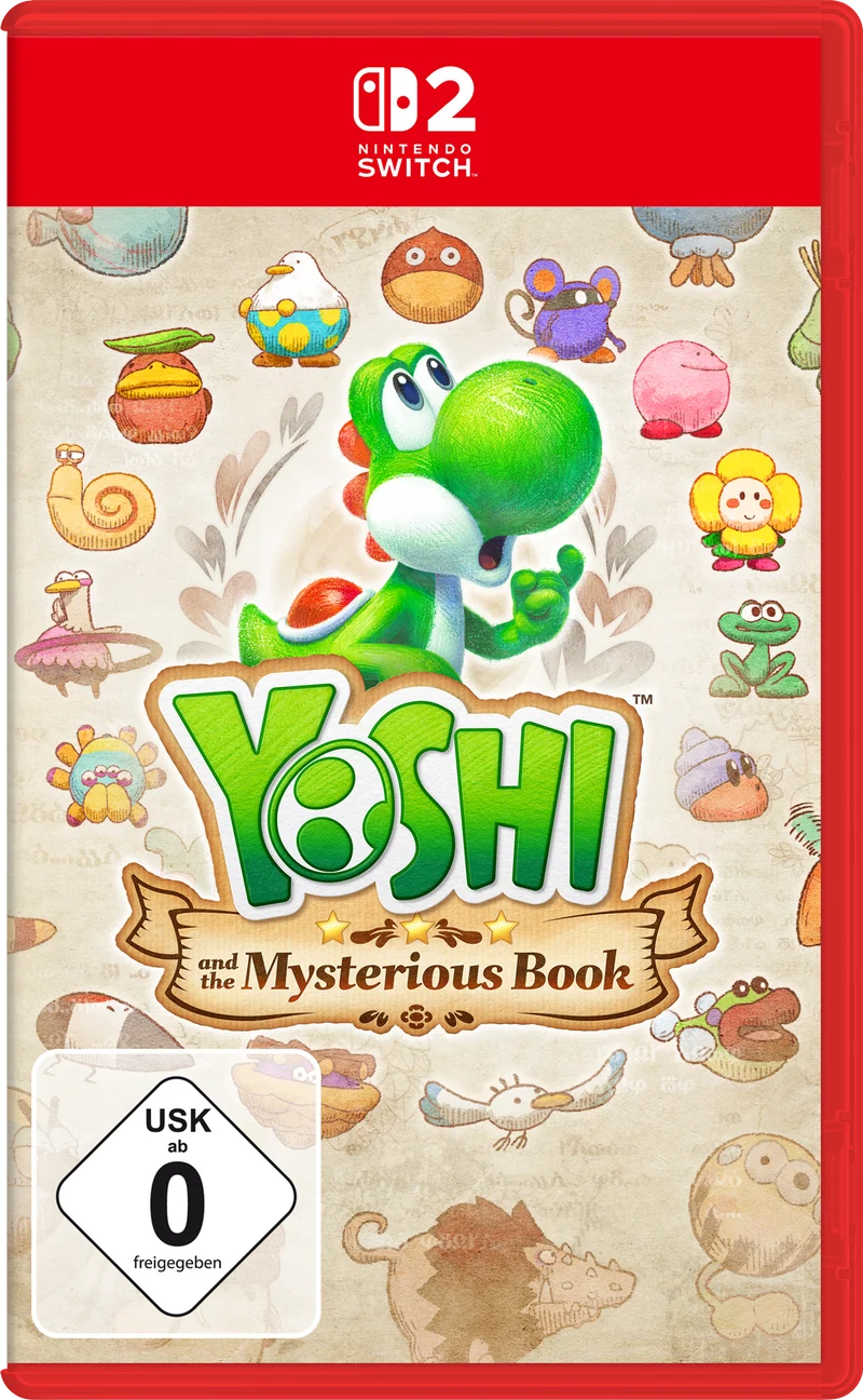 Nintendo Yoshi and the Mysterious Book Switch 2 Spiel