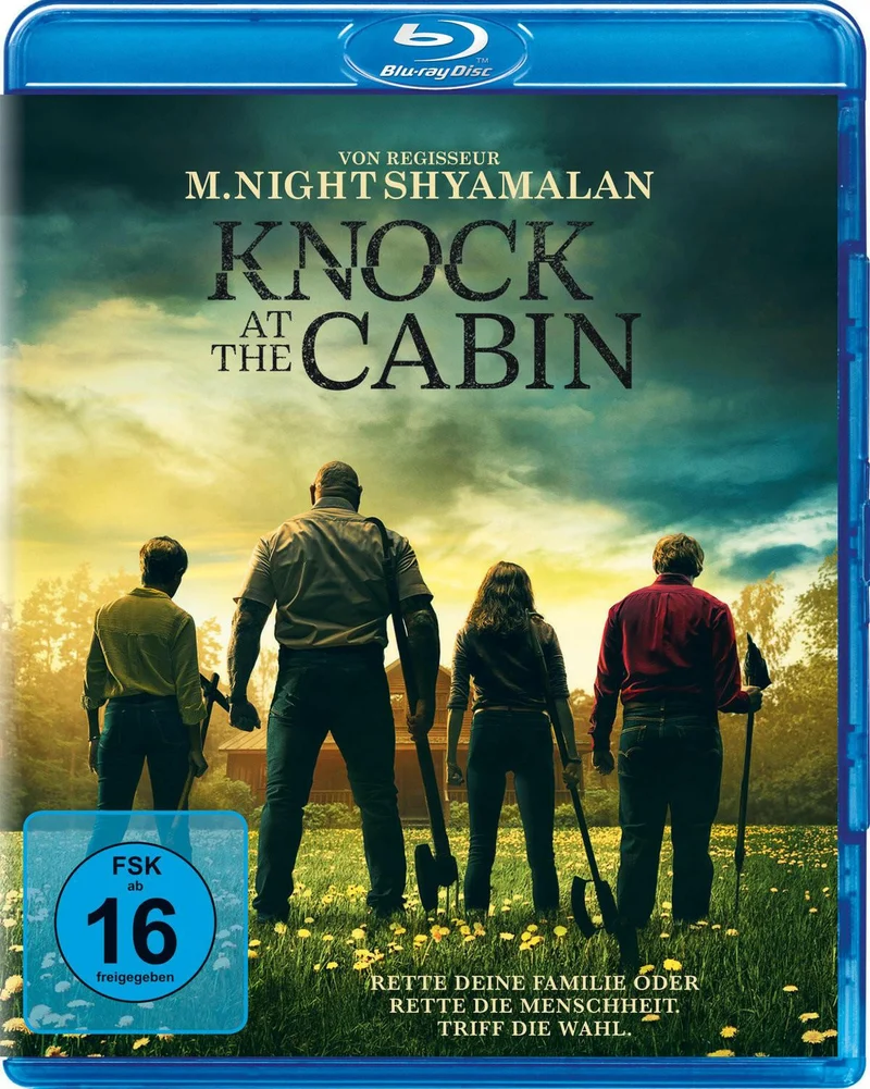 Knock at the Cabin Blu-ray - Horror Thriller 2022 - M. Night