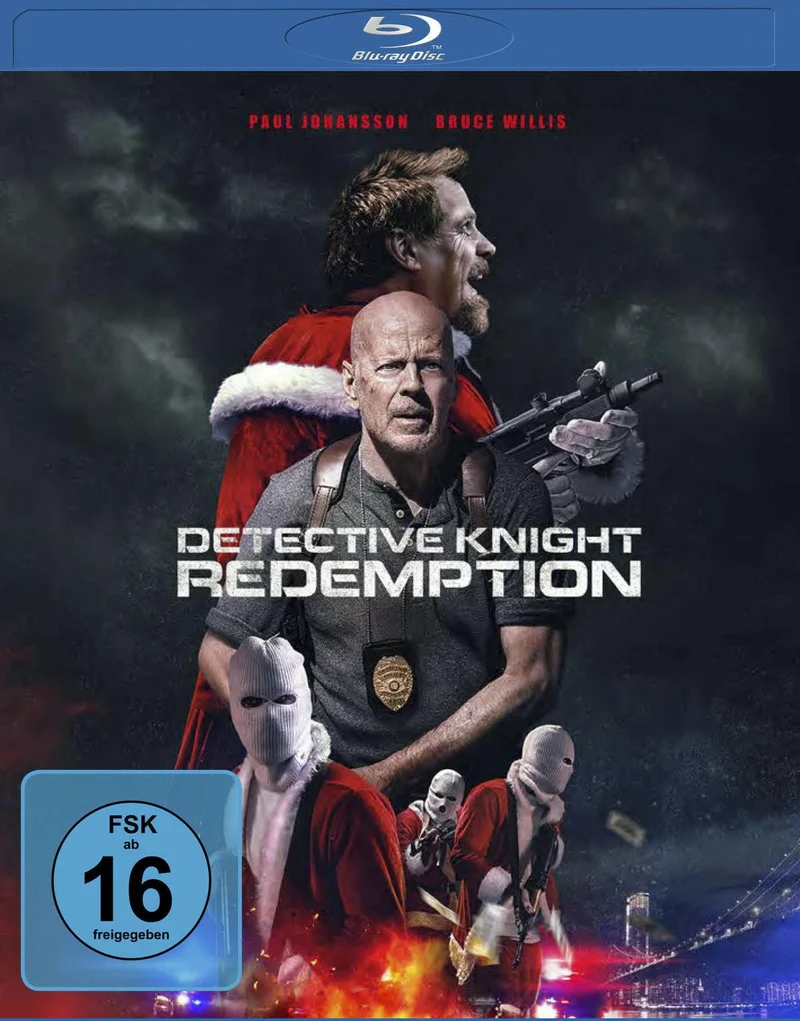 Detective Knight: Redemption Blu-ray - Bruce Willis Action