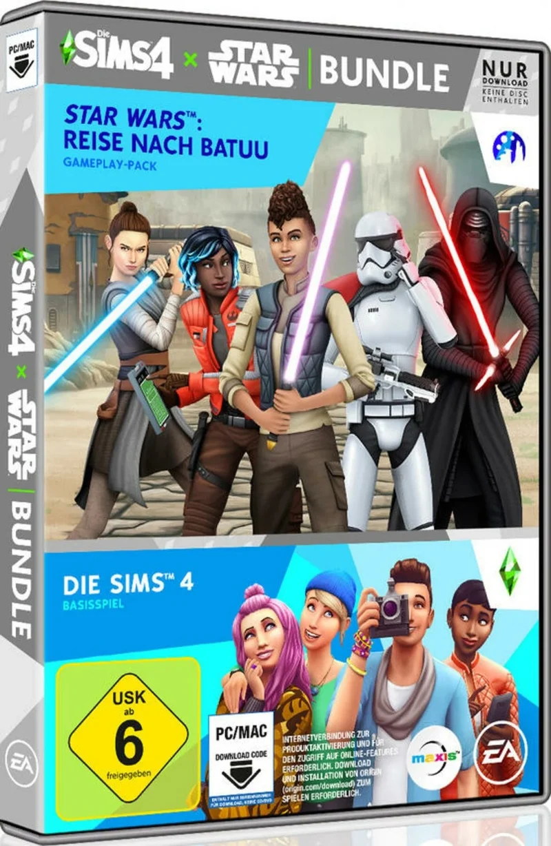 EA Sims 4 + Star Wars: Reise nach Batuu Add-On für PC