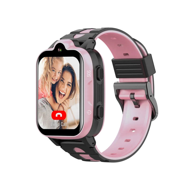 Beafon SW1 Kids Smartwatch 4G Black-Rose VoLTE SOS GPS