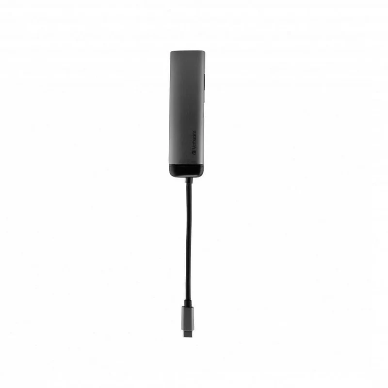 Verbatim USB-C Multiport-Hub, 4K, 2x USB 3.0, Schnellladung