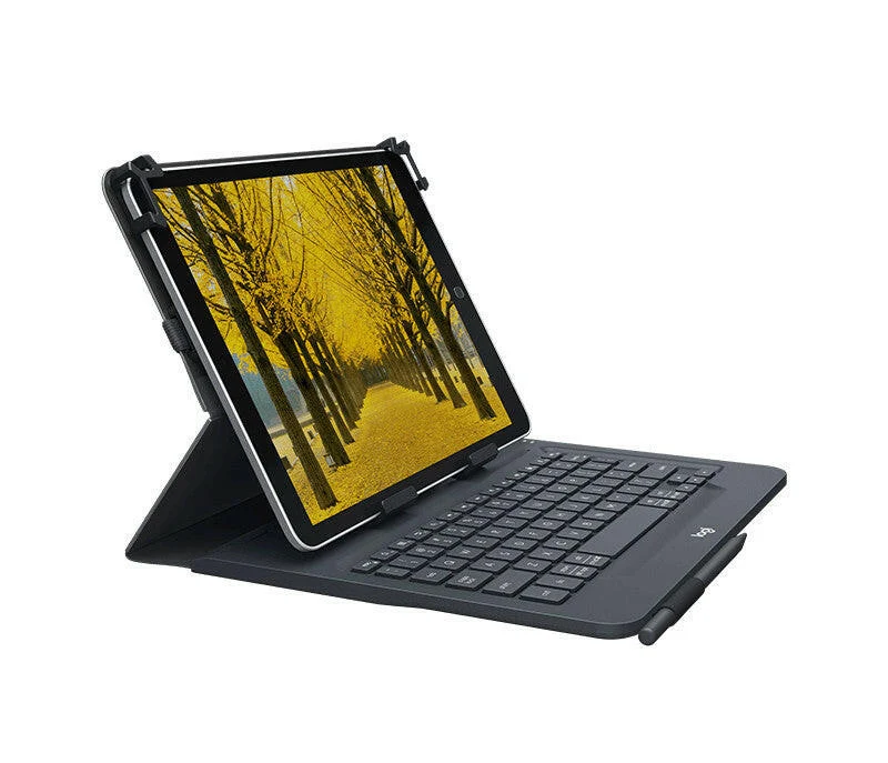 Logitech Universal Folio 9-10" Tablet-Tastatur mit Bluetooth