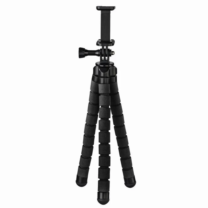Hama Flex Stativ für Smartphone & GoPro, 26 cm, Schwarz
