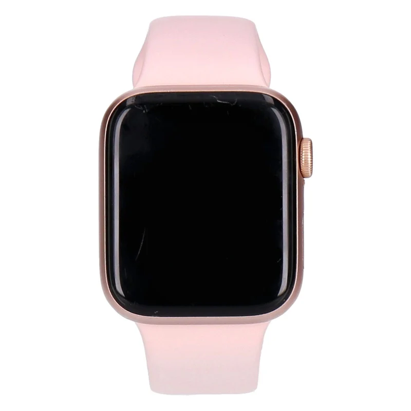 Apple Watch SE 44mm GPS Gold Aluminiumgehäuse mit Sportarmband Pink Sand