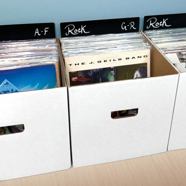BCW 12-Inch Record Divider - Tall (Black)
