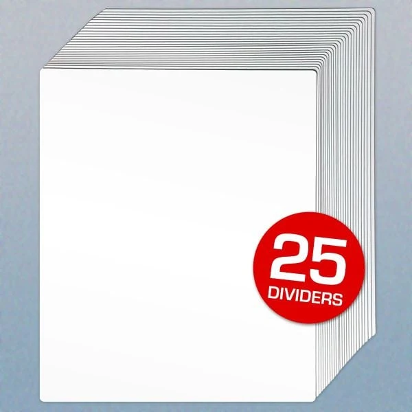 BCW 12-Inch Record Divider - Tall (White)
