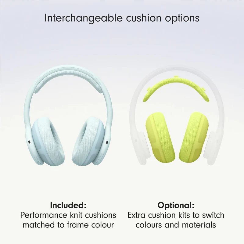 Beats 360 Over-Ear Headphones (Sky with Sky Performance Knit Cushions)