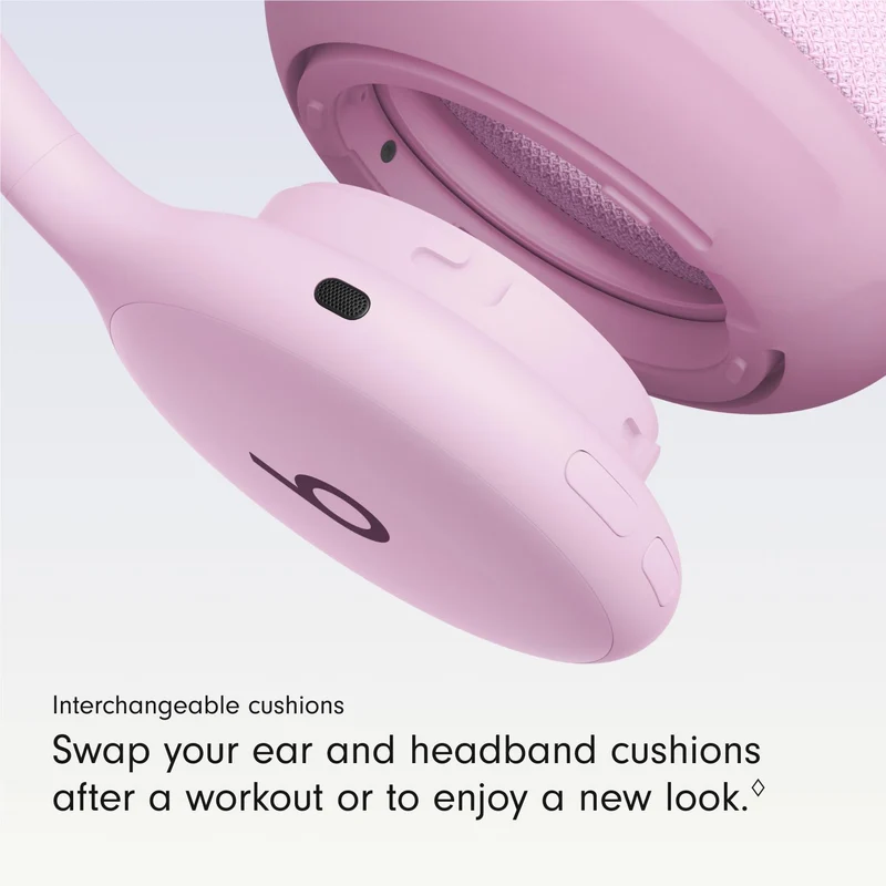 Beats 360 Over-Ear Headphones (Pink with Pink Performance Knit Cushions)