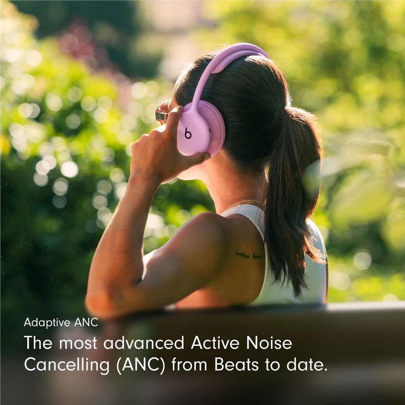 Beats 360 Over-Ear Headphones (Pink with Pink Performance Knit Cushions)