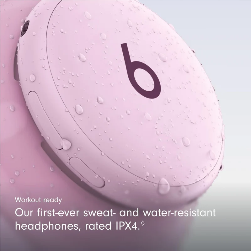 Beats 360 Over-Ear Headphones (Pink with Pink Performance Knit Cushions)