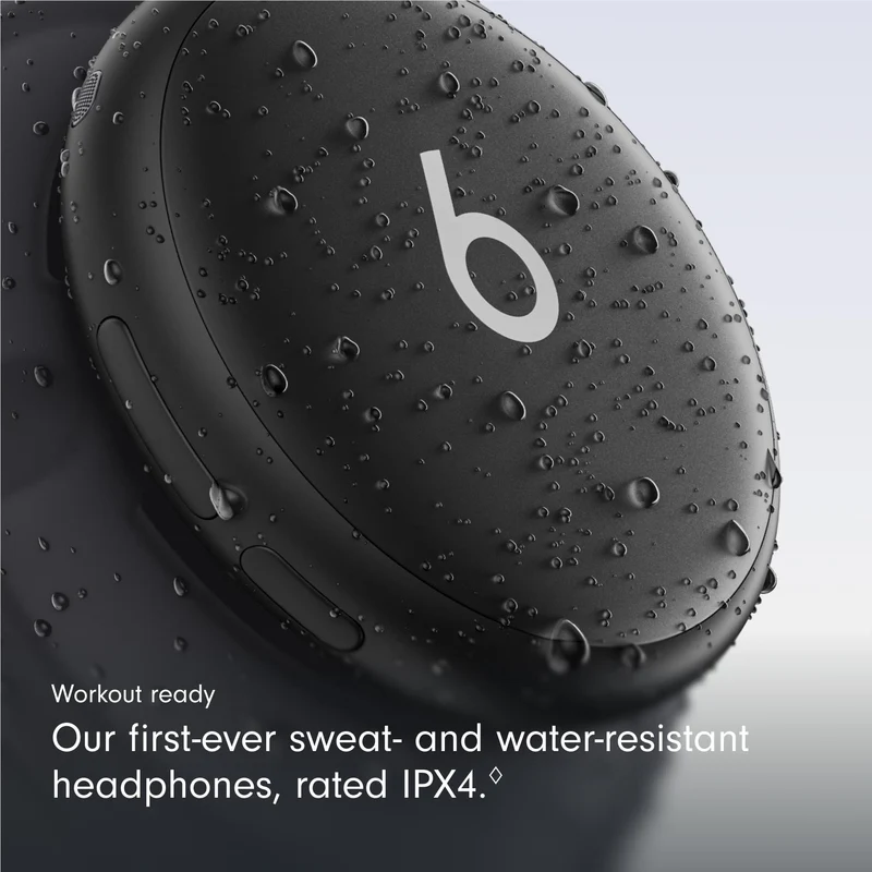 Beats 360 Over-Ear Headphones (Black with Black Performance Knit Cushions)