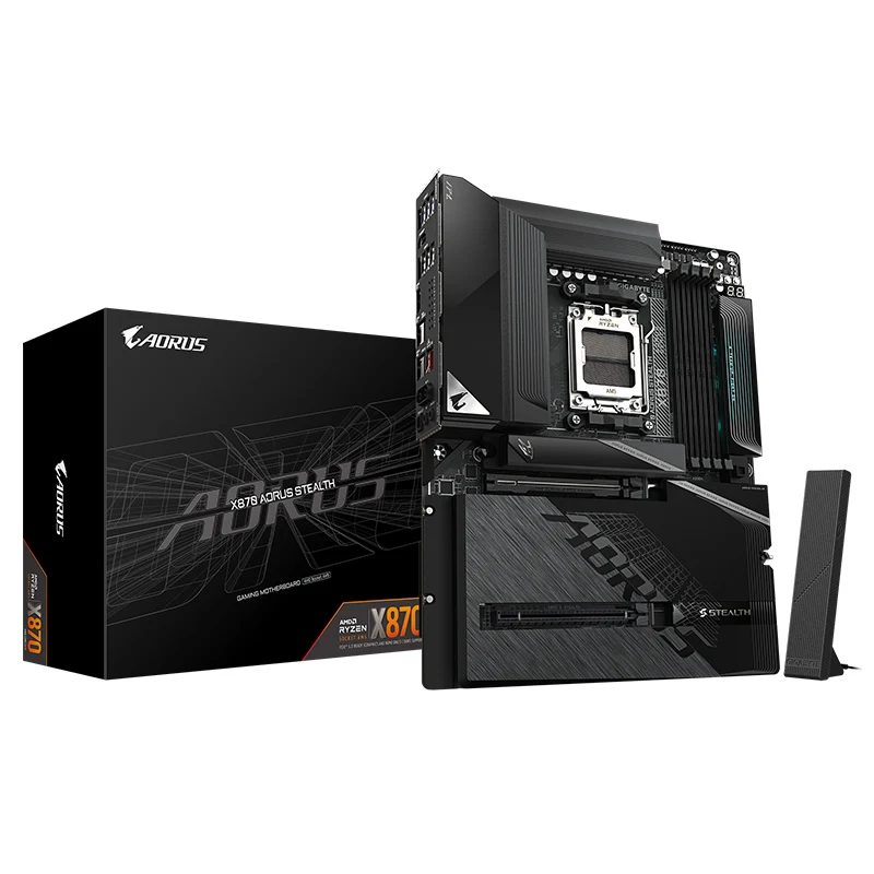 Gigabyte X870 Aorus Stealth AM5 ATX Motherboard (X870 AORUS STEALTH)