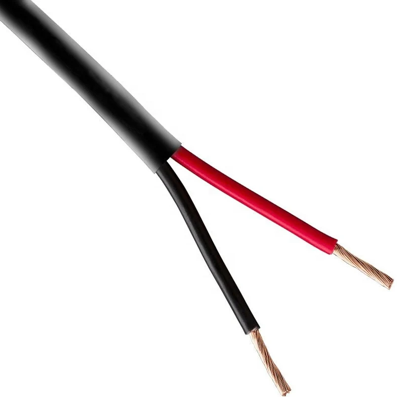 ENCORE SCREENS 14 AWG 2-Core OFC Speaker Cable Per Metre - 10mm Black PVC