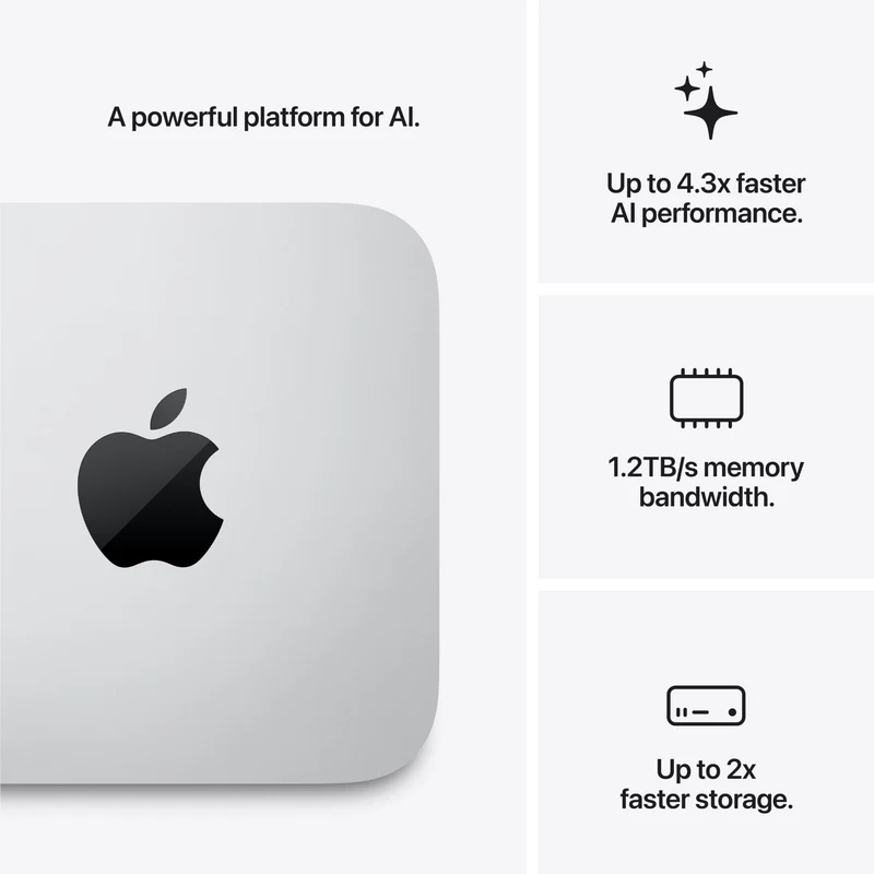 Apple Mac Studio with M5 Ultra Chip, 30-core CPU/64-core GPU, 1TB/96GB