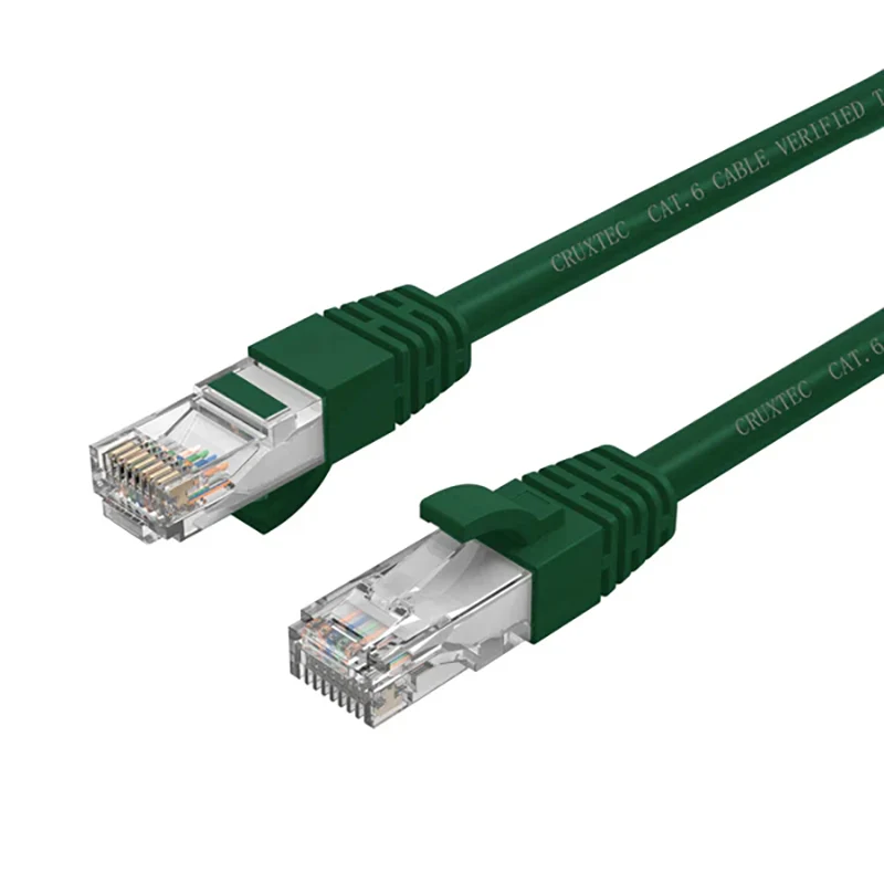 Cruxtec Cat6 Ethernet Cable 2m - Dark Green (RC6-020-DG)