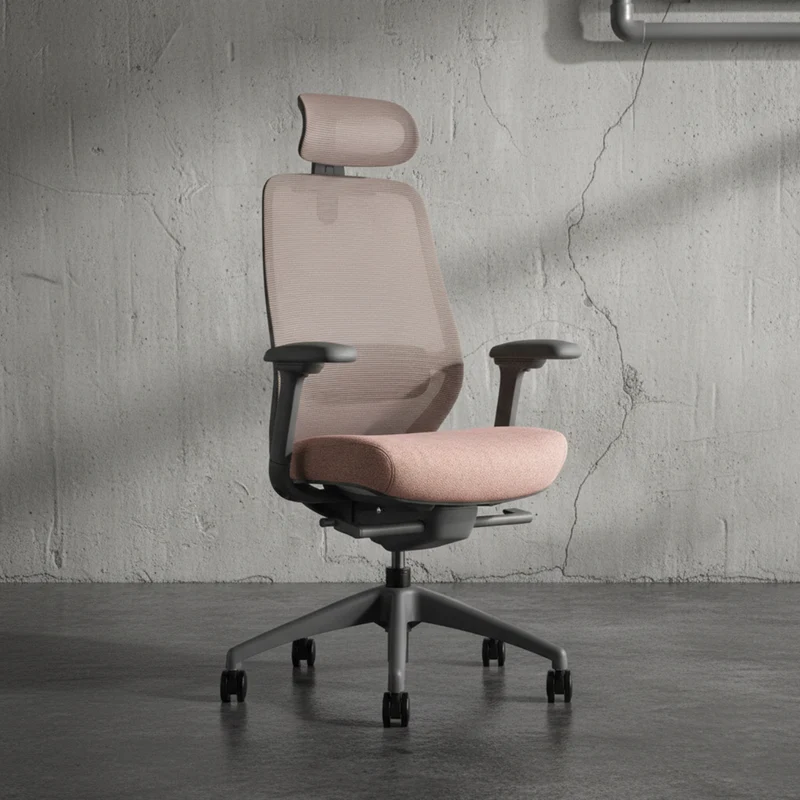 Desky CoilFlex Ergonomic Office Chair - Black / No Headrest