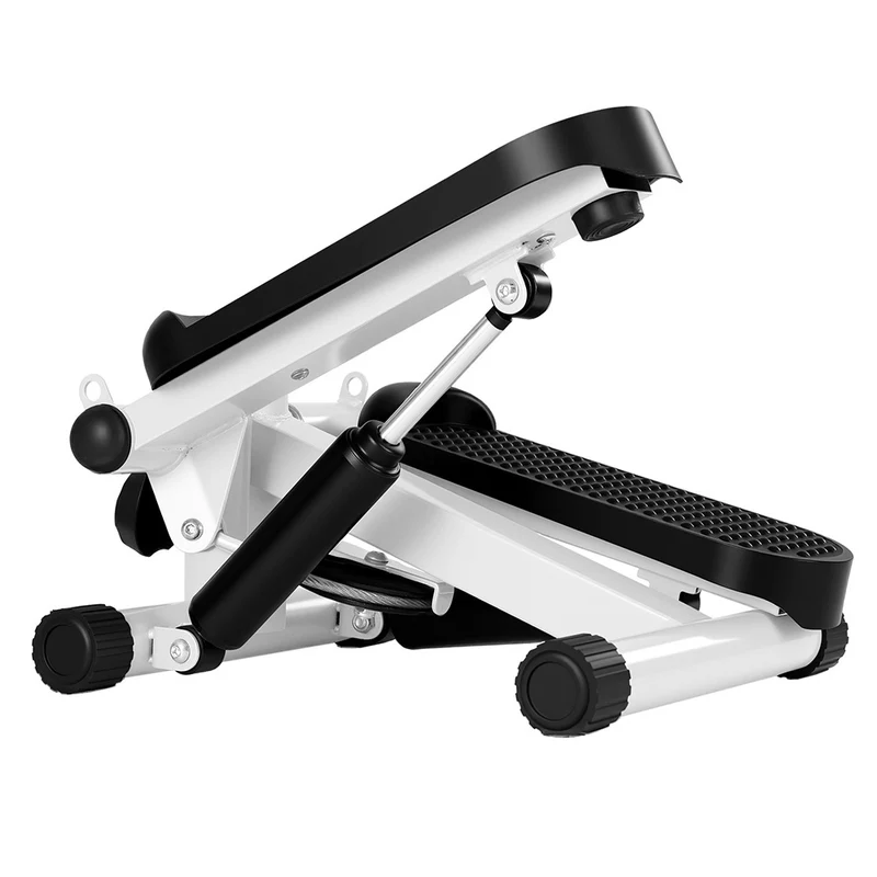 Everfit Mini Stepper with Resistance Rope Aerobic for Exercise Compact Home Workout (White)