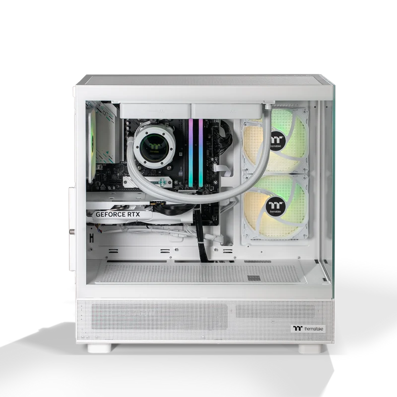 Thermaltake Horizon V2 Snow Gaming Desktop PC (AMD 7500F / RTX 5060 / 32GB RAM)