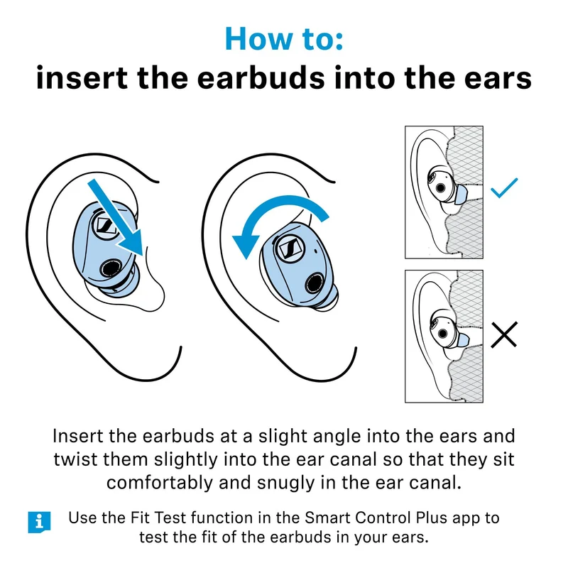 Sennheiser Momentum True Wireless 5 In-Ear Headphones (Denim)