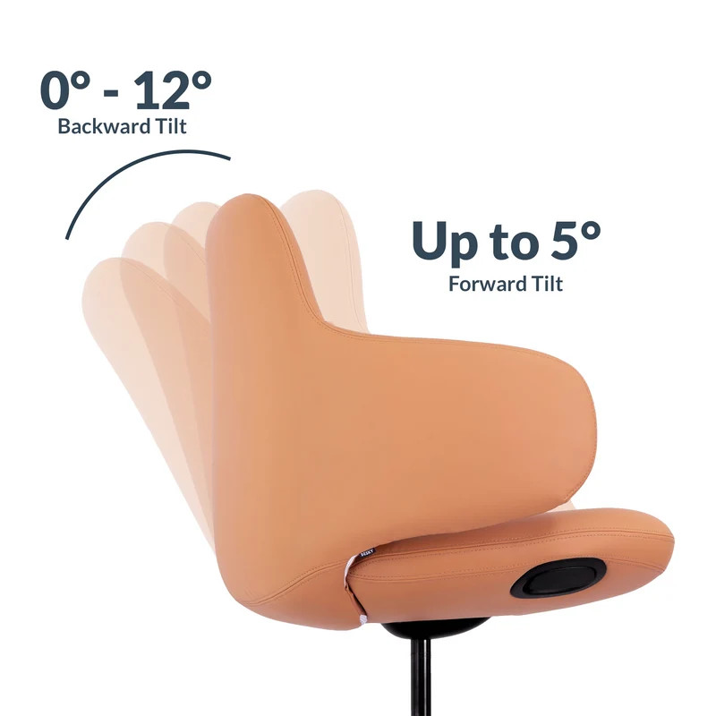 Desky Arco Office Chair - Golden Yellow