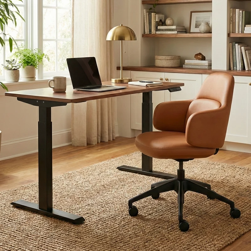 Desky Arco Office Chair - Golden Yellow