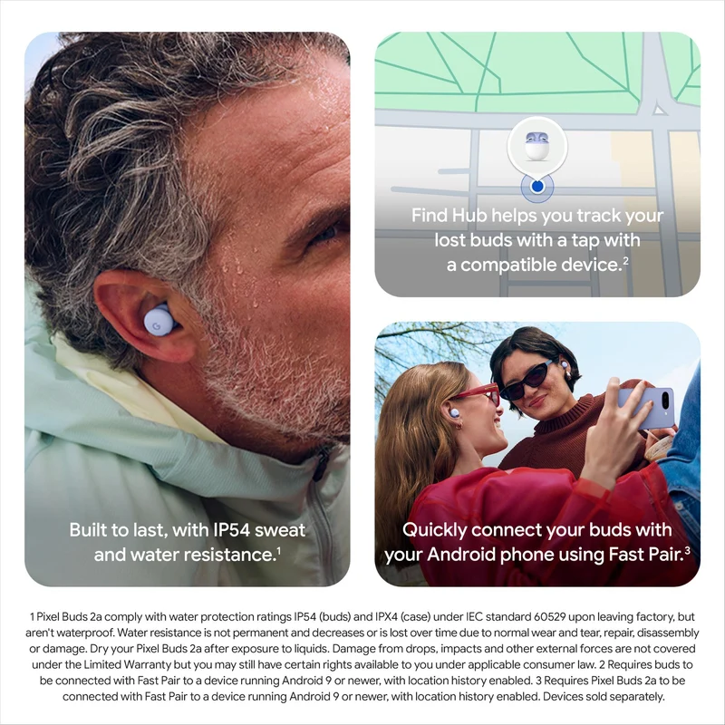 Google Pixel Buds 2a (Berry)