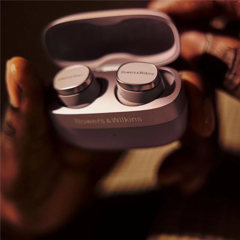 Bowers & Wilkins PI8 True Wireless Earbuds (Pale Mauve)