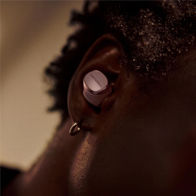 Bowers & Wilkins PI8 True Wireless Earbuds (Pale Mauve)
