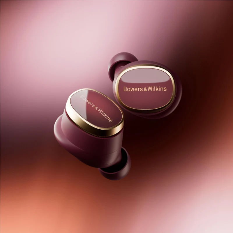 Bowers & Wilkins PI8 True Wireless Earbuds (Dark Burgundy)