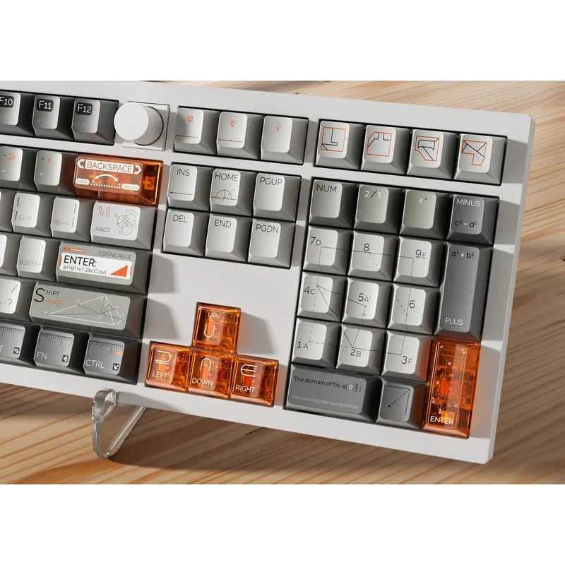 Keychron Unknown Number Mint - Cherry Profile Dye-Sub PBT Full Keycap Set (Full Set 141 Keys) (Unknown Number Mint)