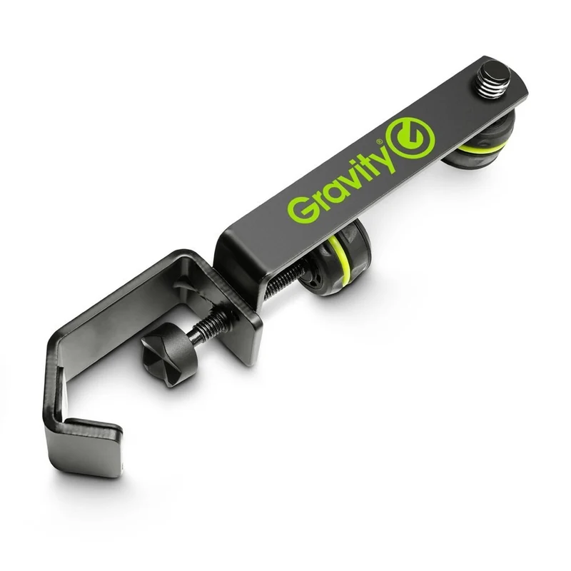 Gravity Microphone Adapter Clamp/Holder Steel (Black)