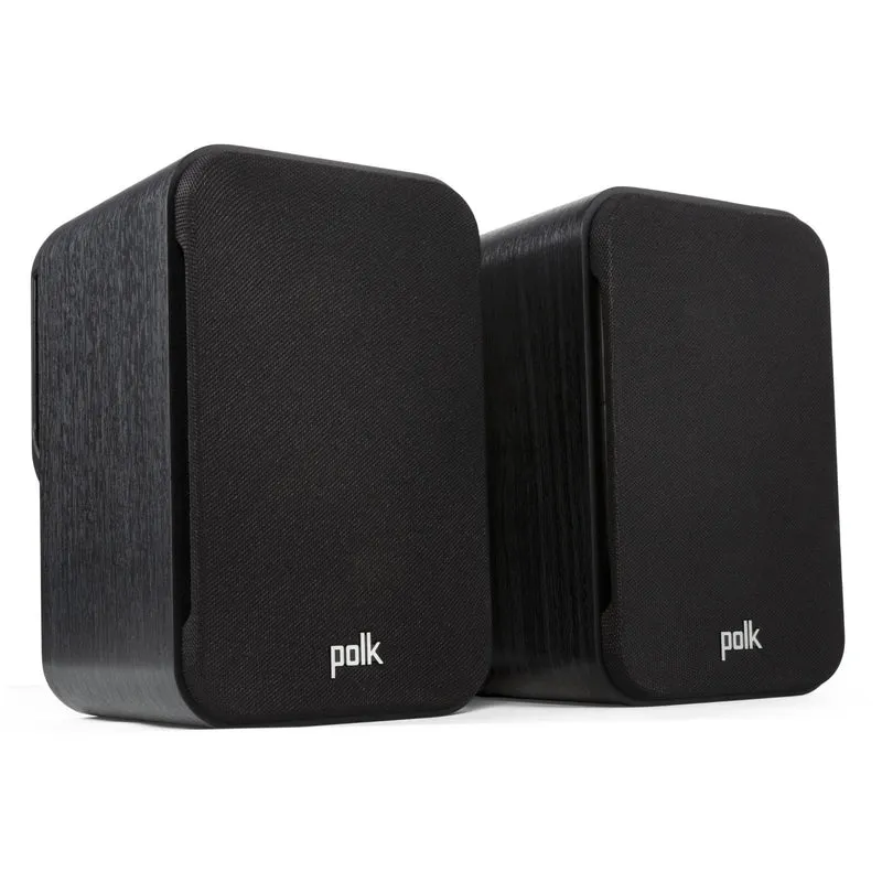 Polk Audio ES10 Bookshelf/Surround Speakers (Black)