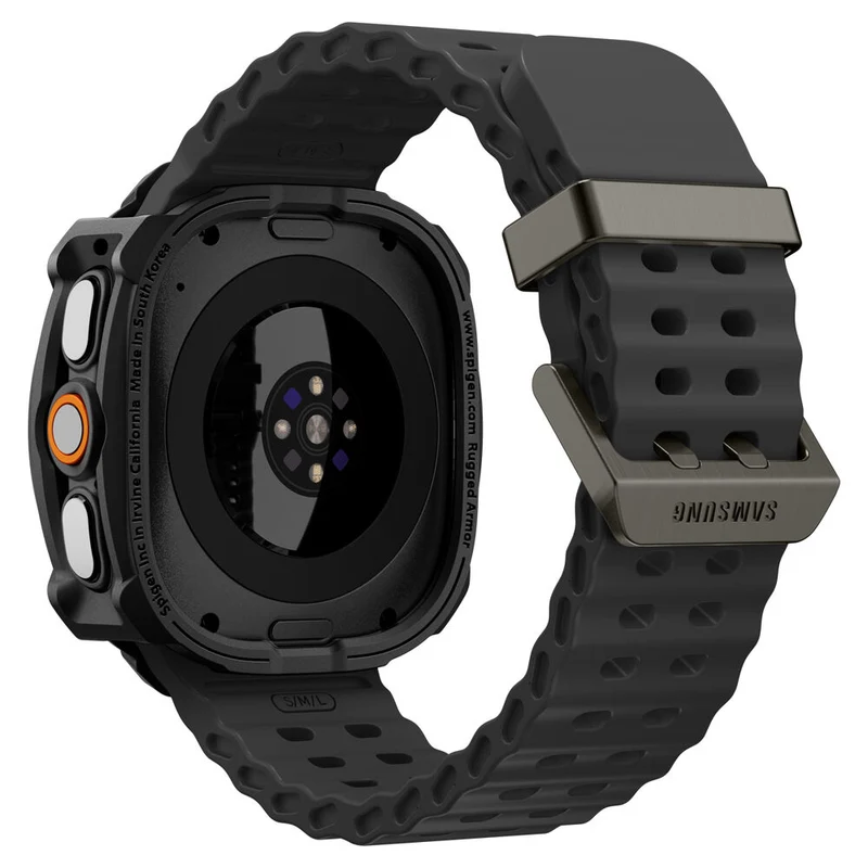 Spigen Galaxy Watch Ultra 2 47mm 2026 Rugged Armor Case (Black)