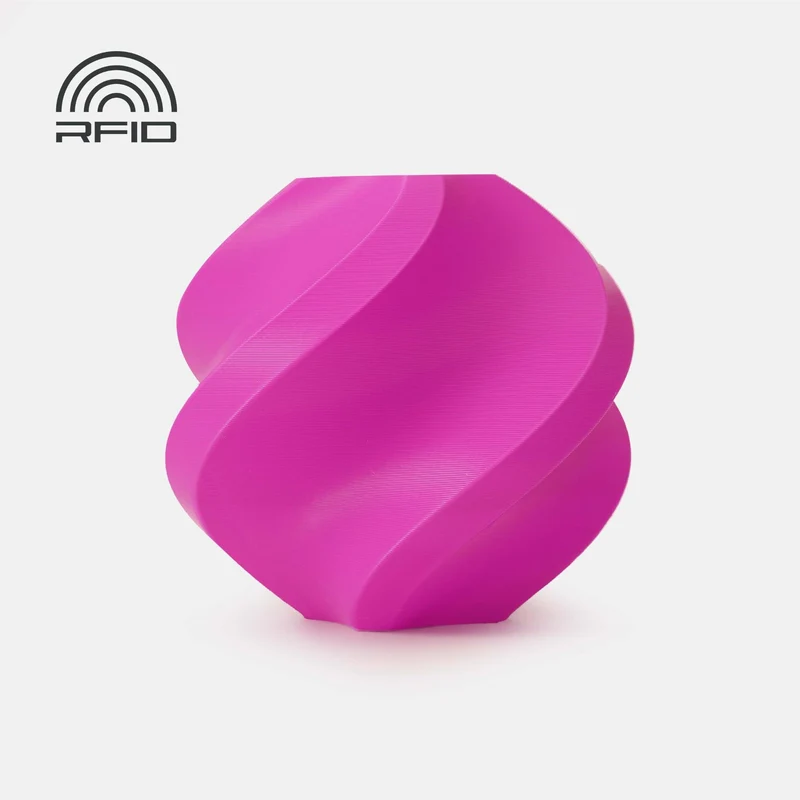 Bambu Lab PLA Basic 3D Printer Filament With Spool (Magenta) [1kg]
