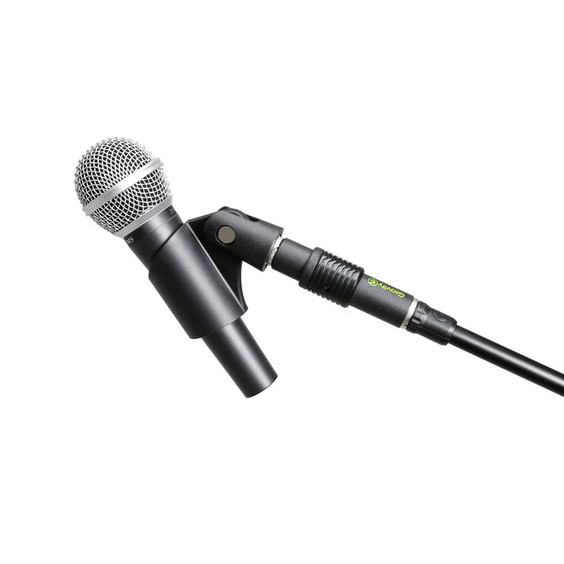 Gravity MSQC1B Quick 90mm Aluminium Coupler For Mic Clips & Boom Arms Black
