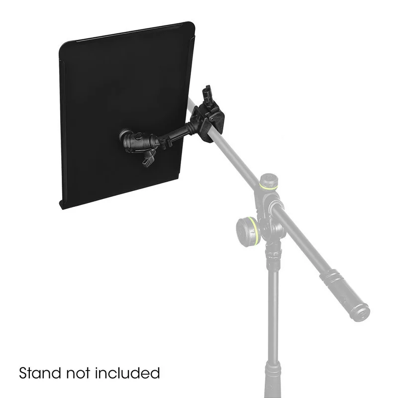 Gravity NSMS02 Traveler 31cm Music Sheet Holder Attachment Black