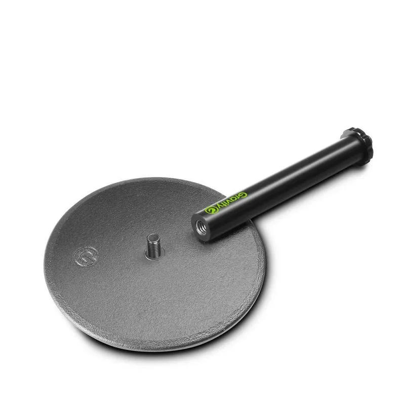 Gravity MST01B Tabletop 130mm Microphone Steel Base Stand/Mount Holder Black