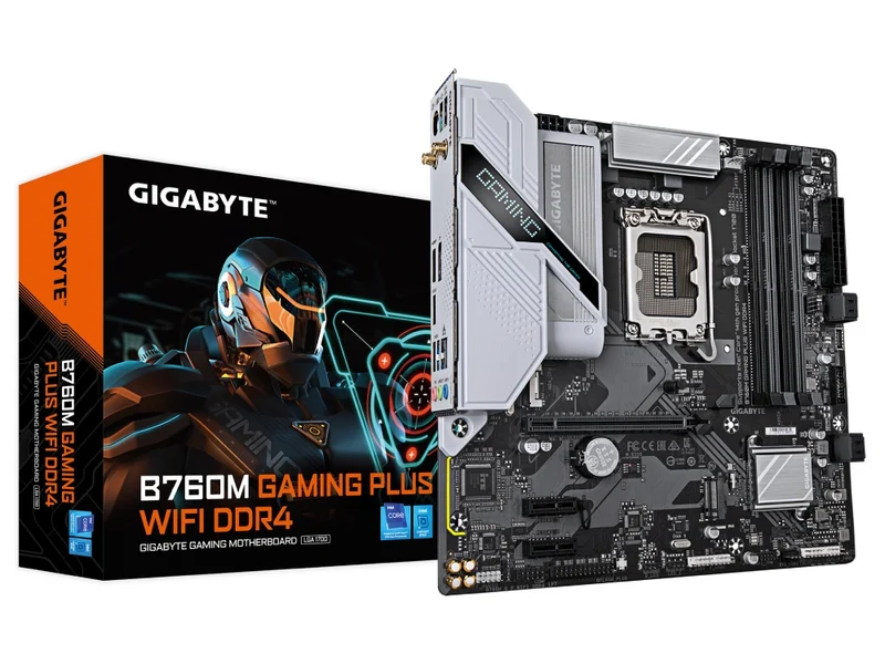 Gigabyte B760M Gaming Plus Wi-Fi DDR4 LGA1700 mATX Motherboard